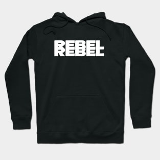 Rebel Rebel, white Hoodie